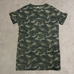 Old Navy - Camo T-shirt Dress - M